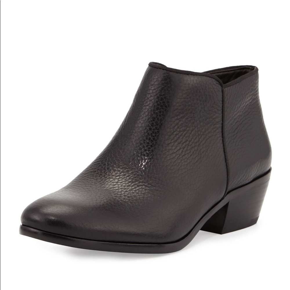 Sam Edelman Petty Ankle Boot Black Leather